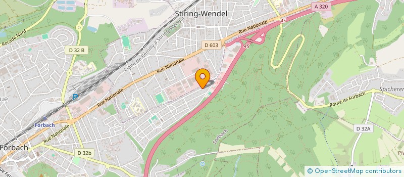 localisation de l'entreprise MONSIEUR SOUHAIL GAFSI  FORBACH