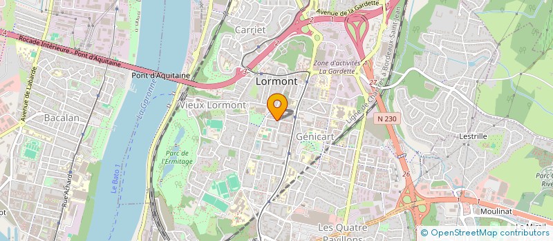 localisation de l'entreprise MONSIEUR SOUHAIL JENDOUBI  LORMONT