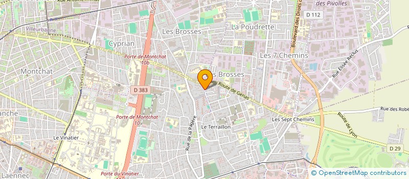 localisation de l'entreprise MONSIEUR SOUHAIL JOMNI à BRON