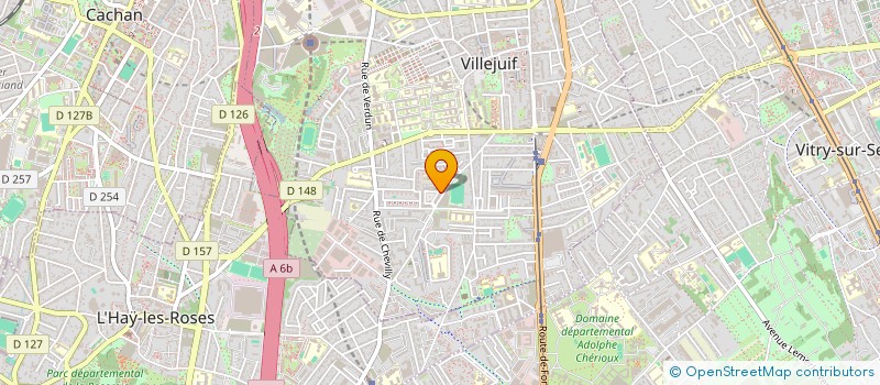 localisation de l'entreprise MONSIEUR SOUHAIL LARNAOUT à VILLEJUIF