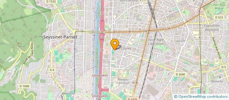 localisation de l'entreprise MONSIEUR SOUHAIL MANAI à GRENOBLE