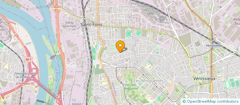 localisation de l'entreprise MONSIEUR SOUHAIL ROMDHANA  SAINT-FONS