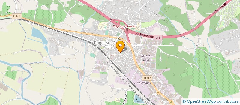 localisation de l'entreprise MONSIEUR SOUHAYEL HAMILA à PUGET-SUR-ARGENS