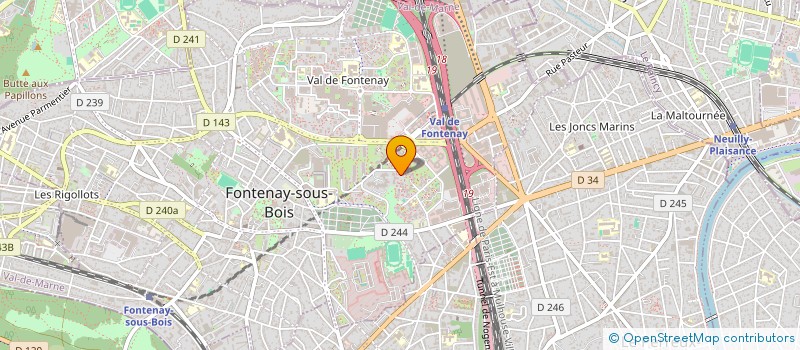 localisation de l'entreprise MONSIEUR SOUHEIB ASBELAOUI à FONTENAY-SOUS-BOIS