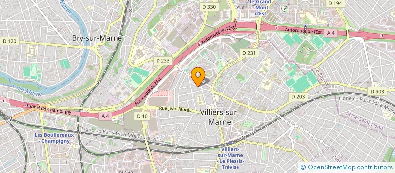 localisation de l'entreprise MONSIEUR SOUHEIL BEN YAHIATEN  VILLIERS SUR MARNE
