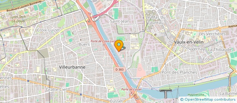 localisation de l'entreprise MONSIEUR SOUHEIL SAIDI  VILLEURBANNE