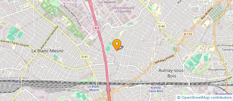 localisation de l'entreprise MONSIEUR SOUHEIL ZAHI à AULNAY-SOUS-BOIS