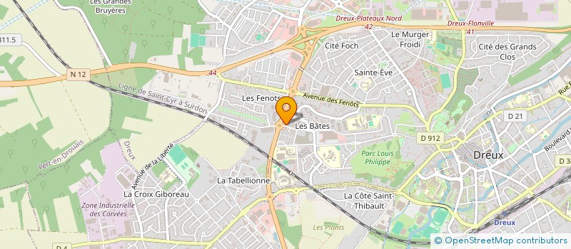 localisation de l'entreprise MONSIEUR SOUHEL-AMIN CHAUDHRY à DREUX