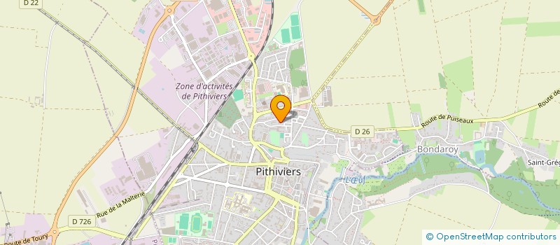 localisation de l'entreprise MONSIEUR SOUHEYL SOUHEYL  PITHIVIERS