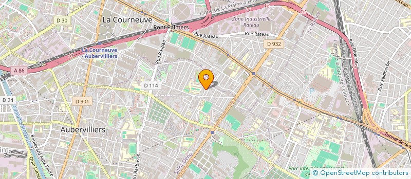 localisation de l'entreprise MONSIEUR SOUHIL MAHI  AUBERVILLIERS