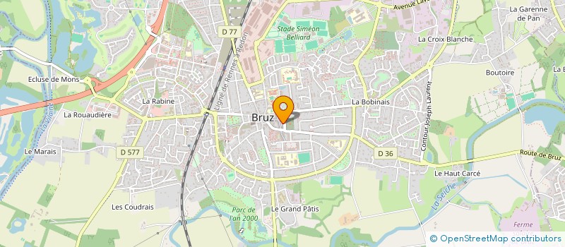 localisation de l'entreprise MONSIEUR SOUHIL SELMI  BRUZ