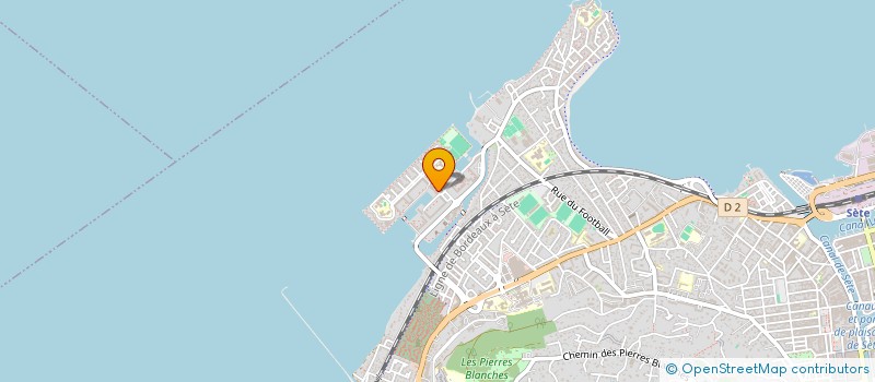 localisation de l'entreprise MONSIEUR SOUHILE MEDOUAR  SETE