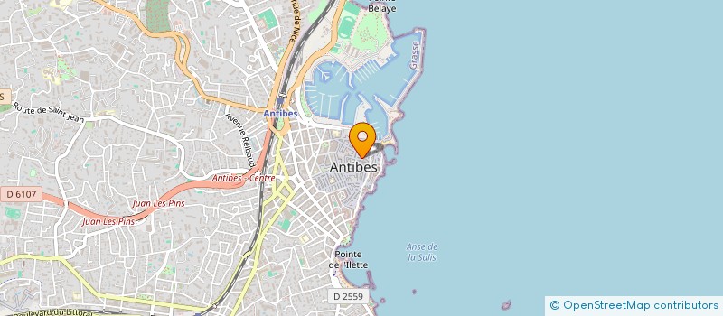 localisation de l'entreprise MONSIEUR SOUIDAN GEADAH à ANTIBES