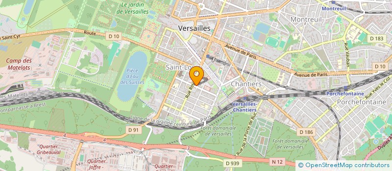 localisation de l'entreprise MONSIEUR SOUKSAVANH KHAMLA à VERSAILLES