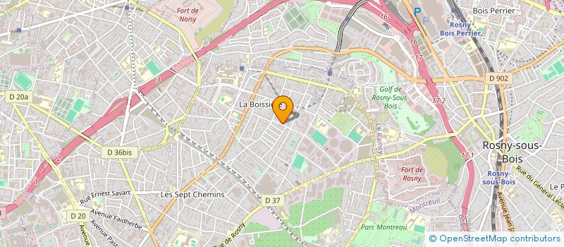 localisation de l'entreprise MONSIEUR SOUKSAVATH SOUVANNASACD à MONTREUIL