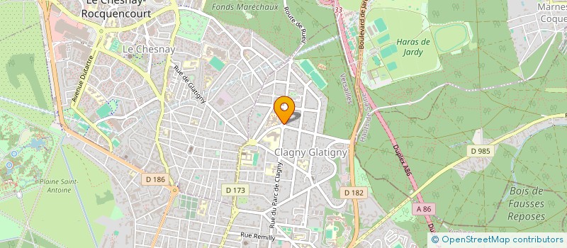 localisation de l'entreprise MONSIEUR SOULA CHARFEDDINE à VERSAILLES