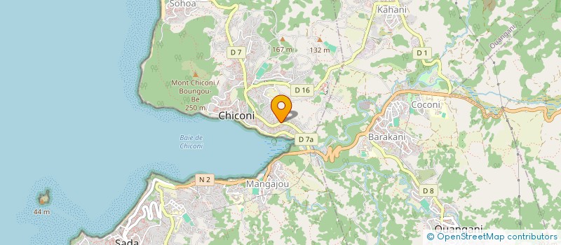 localisation de l'entreprise MONSIEUR SOULA COLO ASSANI à CHICONI