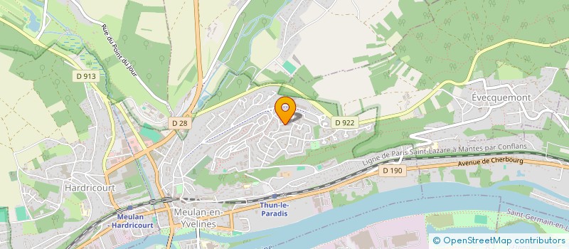 localisation de l'entreprise MONSIEUR SOULAIMAN ENNAJMAOUI  MEULAN-EN-YVELINES