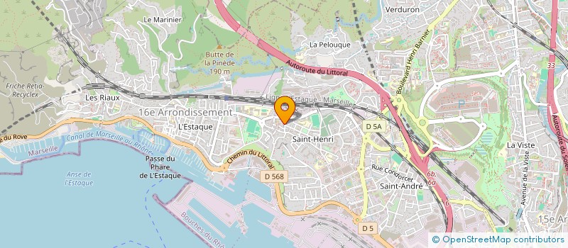 localisation de l'entreprise MONSIEUR SOULAIMAN MESSAYA  MARSEILLE