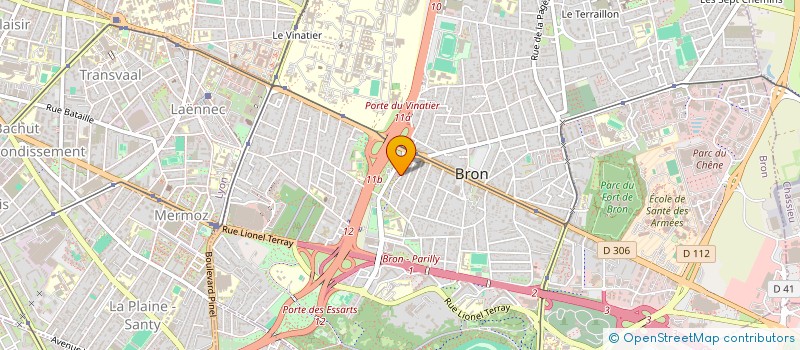 localisation de l'entreprise MONSIEUR SOULAIMANE EL BARKANI  BRON