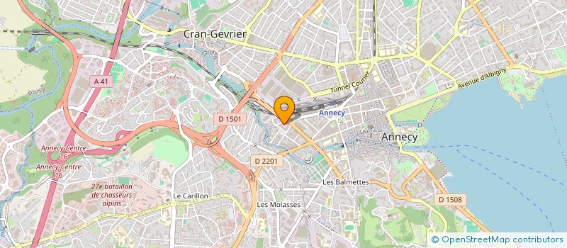 localisation de l'entreprise MONSIEUR SOULAIMANE JAHJAH  ANNECY