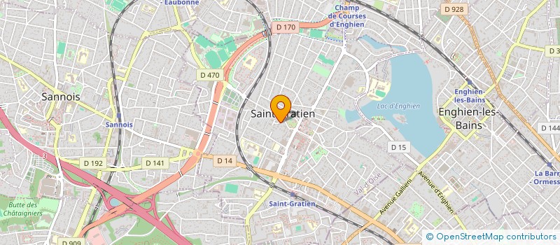 localisation de l'entreprise MONSIEUR SOULAIMANE OUADI  SAINT-GRATIEN