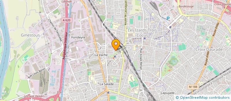 localisation de l'entreprise MONSIEUR SOULAIMANE RAFIE  TOULOUSE