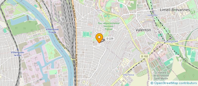 localisation de l'entreprise MONSIEUR SOULAYMANE DIALLO  VILLENEUVE-SAINT-GEORGES