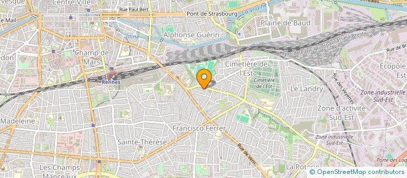 localisation de l'entreprise MONSIEUR SOULAYMANE OUALI  RENNES