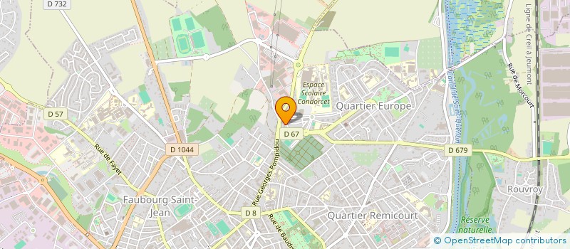 localisation de l'entreprise MONSIEUR SOULE BARRY à SAINT-QUENTIN