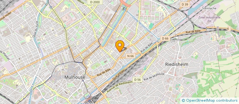 localisation de l'entreprise MONSIEUR SOULE KIALA LULENDO  MULHOUSE