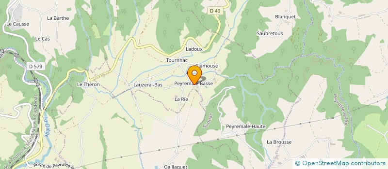 localisation de l'entreprise MONSIEUR SOULE LOUGE à NAUSSAC