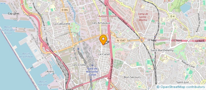 localisation de l'entreprise MONSIEUR SOULE MOELA à MARSEILLE