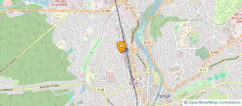 localisation de l'entreprise MONSIEUR SOULEIM TABBOUCHE à EPINAL