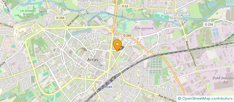 localisation de l'entreprise MONSIEUR SOULEIMAN ADAM MAHTOUK à ARRAS