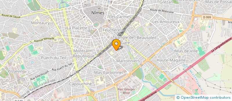 localisation de l'entreprise MONSIEUR SOULEIMAN AISSAT  NIMES