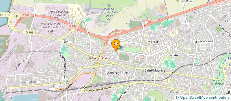 localisation de l'entreprise MONSIEUR SOULEIMAN BOUHASSOUN  LA ROCHELLE