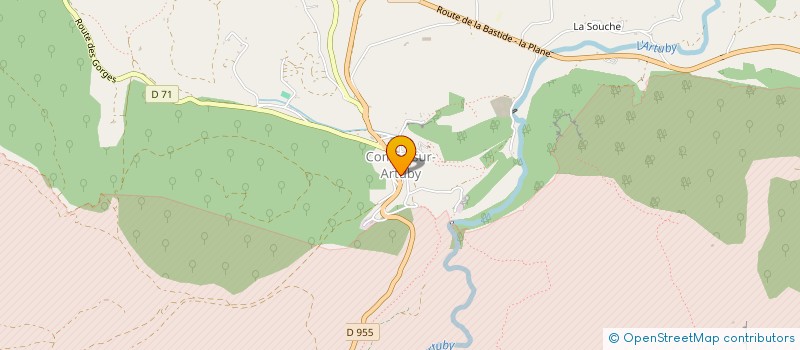 localisation de l'entreprise MONSIEUR SOULEIMAN BOUZABOUNE  COMPS-SUR-ARTUBY