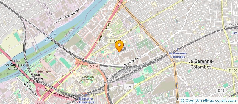 localisation de l'entreprise MONSIEUR SOULEIMAN REZZAG MOHCENE  NANTERRE