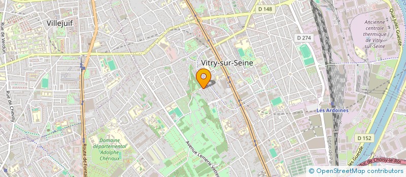 localisation de l'entreprise MONSIEUR SOULEIMAN SORE à VITRY-SUR-SEINE