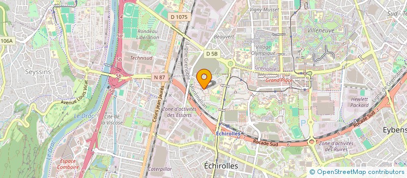 localisation de l'entreprise MONSIEUR SOULEIMAN TURKI  ECHIROLLES