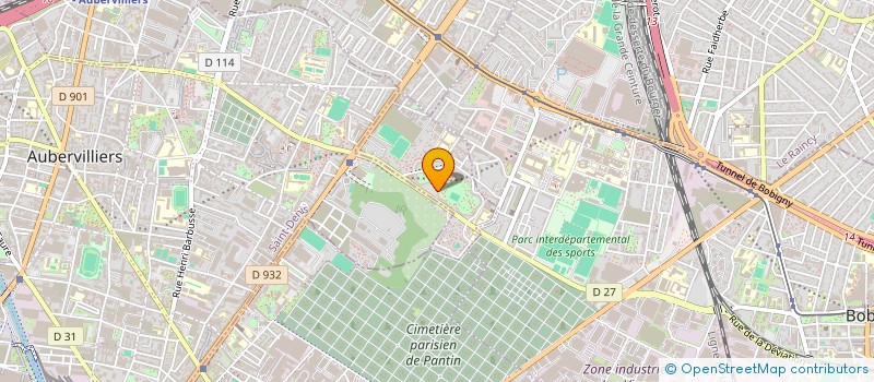 localisation de l'entreprise MONSIEUR SOULEIMANE NIAKATE  PANTIN