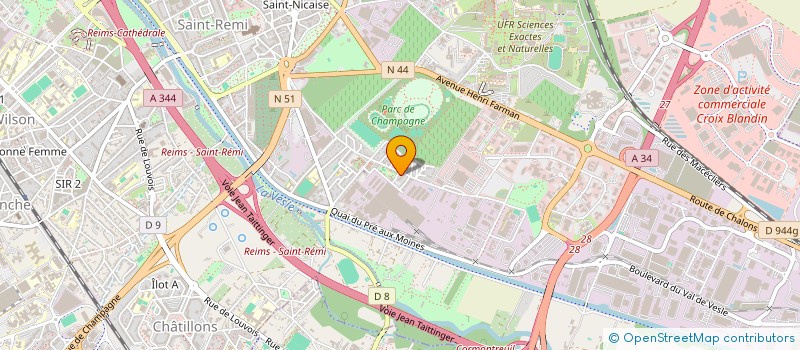 localisation de l'entreprise MONSIEUR SOULEIMANE SANO à REIMS