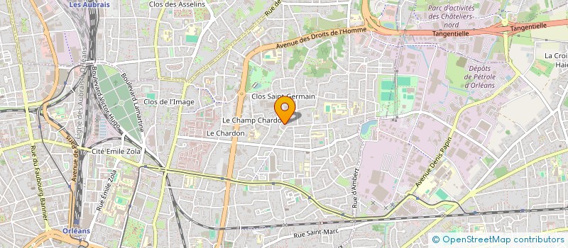 localisation de l'entreprise MONSIEUR SOULEIMANE ZOUBIR à ORLEANS