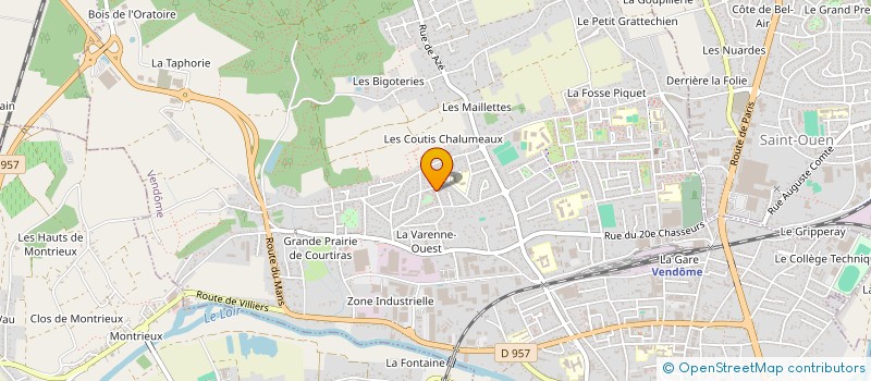 localisation de l'entreprise MONSIEUR SOULEIMEN CHABBI  VENDOME