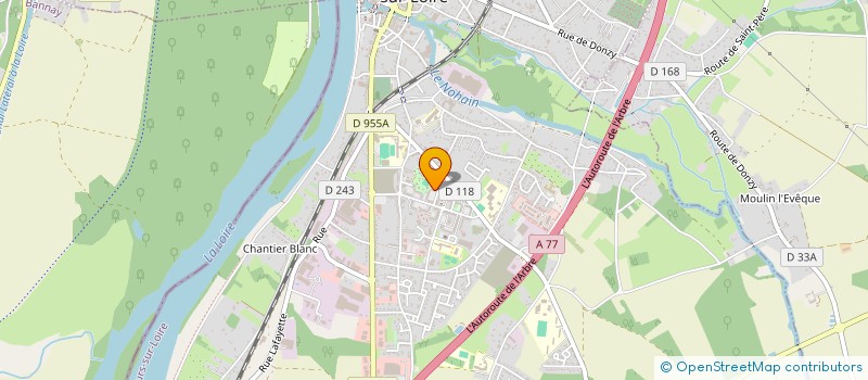 localisation de l'entreprise MONSIEUR SOULEMANE ARBAOUI  COSNE-COURS-SUR-LOIRE