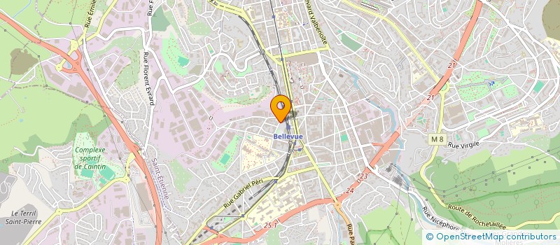 localisation de l'entreprise MONSIEUR SOULEYMAN ADAM MOHAMED  SAINT-ETIENNE