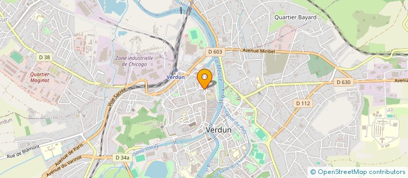 localisation de l'entreprise MONSIEUR SOULEYMAN BAI-SEPOU  VERDUN