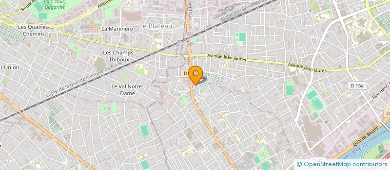 localisation de l'entreprise MONSIEUR SOULEYMAN DOUMBIA à BEZONS