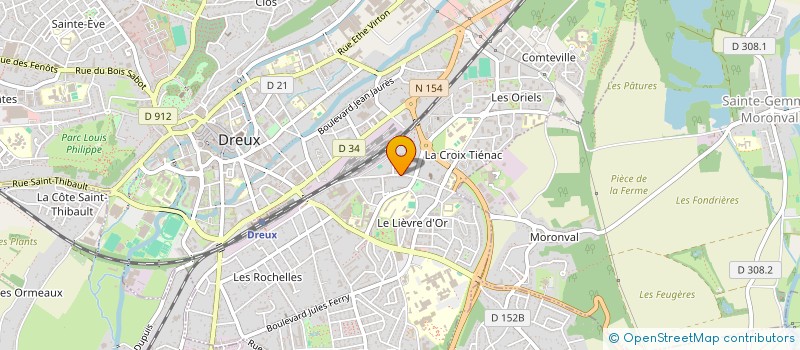 localisation de l'entreprise MONSIEUR SOULEYMAN HANIF à DREUX